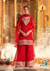 Sabhyata Vol 3 By Shruti Georgette Embroidery Readymade Suits Online Wholesale